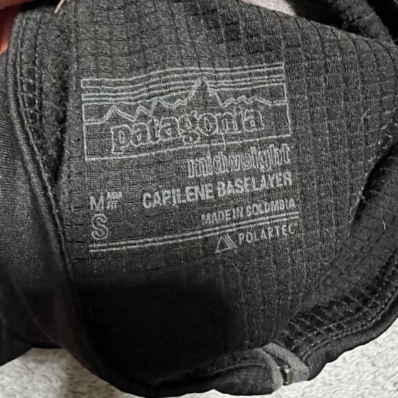 Patagonia Shirt Mens Small Capilene Midweight Baselayer Quarter Zip Gorpcore - Picture 7 of 9